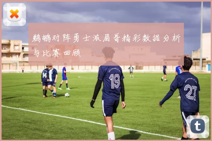 鹈鹕对阵勇士浓眉哥精彩数据分析与比赛回顾